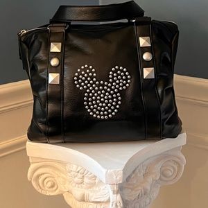 °O° RARE Mickey Mouse Faux leather studded bag. Like New.